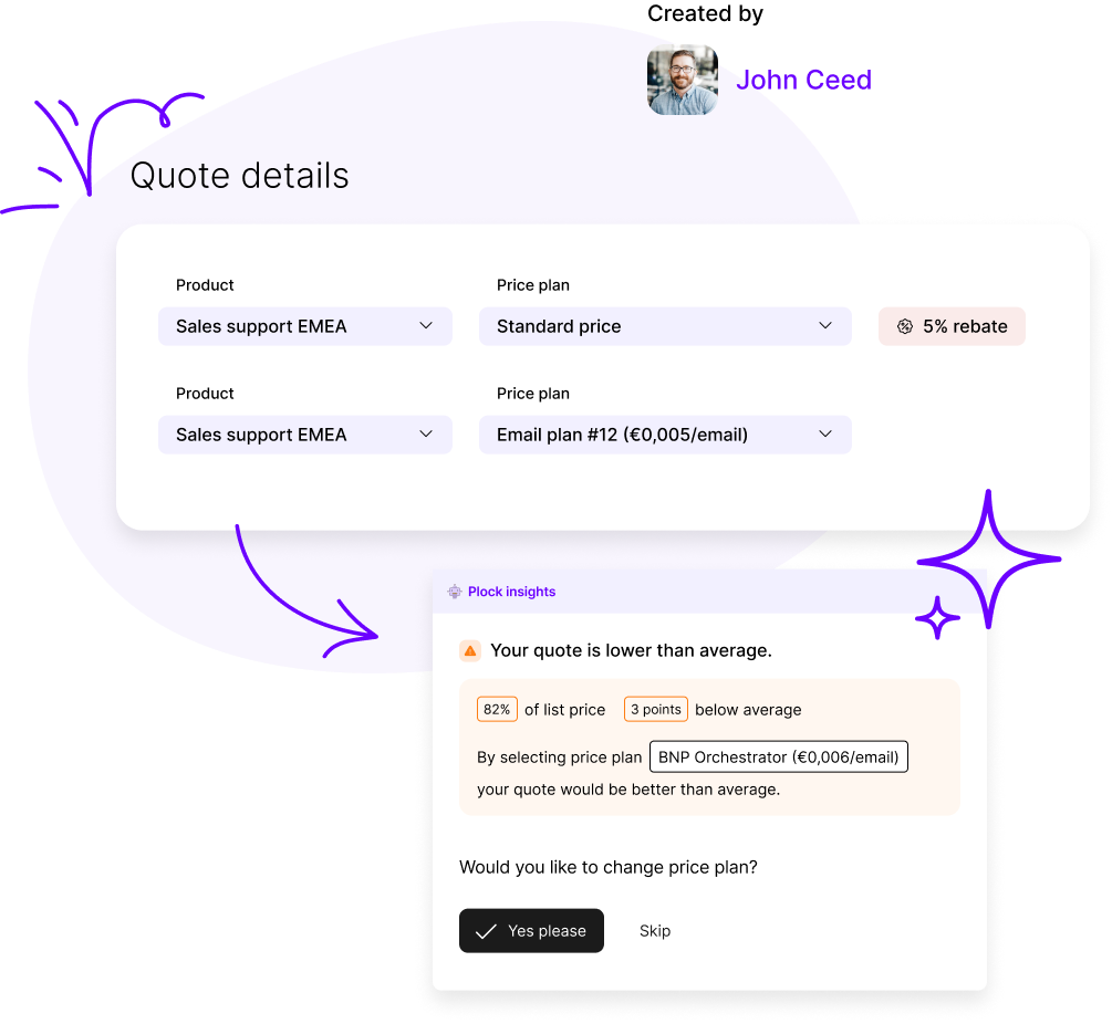 HubSpot integration with Plock